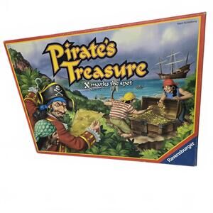 Pirate's Treasure Board Game by Ravensburger / X Marks the Spot / Complete